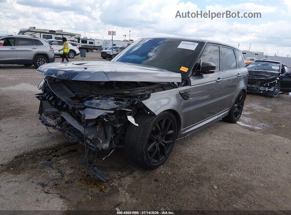 SALWZ2RE2NA799025 2022 LAND ROVER RANGE ROVER SPORT Gray წინა მარცხენა ხედი სამი მეოთხედიდან