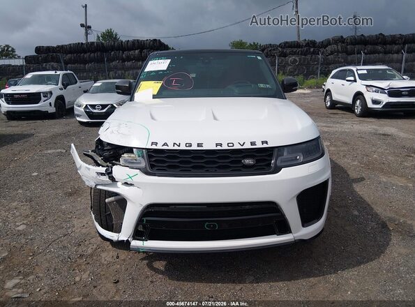 SALWZ2RE3MA770860 2021 LAND ROVER RANGE ROVER SPORT White Instrument cluster view