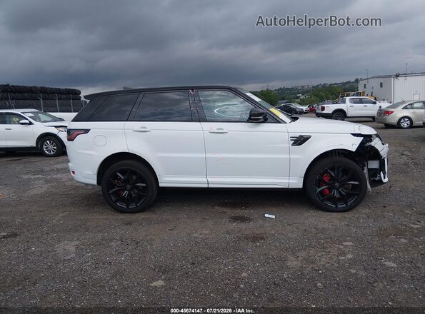SALWZ2RE3MA770860 2021 LAND ROVER RANGE ROVER SPORT White Rear interior view