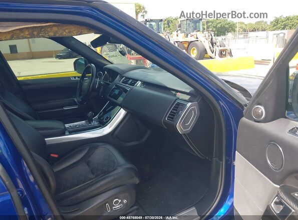SALWZ2RE5MA798045 2021 LAND ROVER RANGE ROVER SPORT Blue Սալոնի դիմացի տեսք