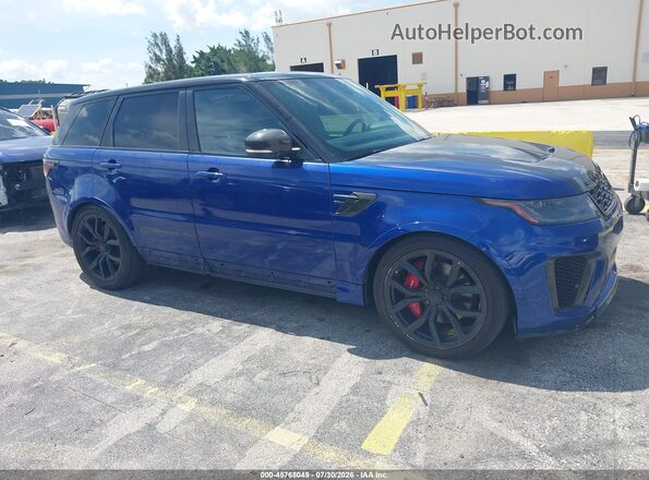 SALWZ2RE5MA798045 2021 LAND ROVER RANGE ROVER SPORT Blue Դիմացի տեսք
