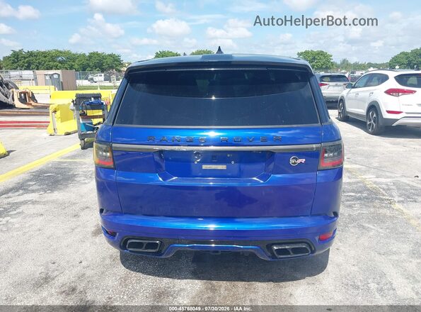 SALWZ2RE5MA798045 2021 LAND ROVER RANGE ROVER SPORT Blue 