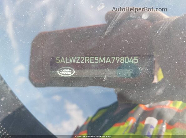 SALWZ2RE5MA798045 2021 LAND ROVER RANGE ROVER SPORT Blue Շարժիչի բաժամունքի տեսք