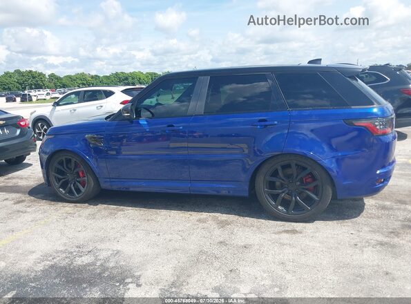 SALWZ2RE5MA798045 2021 LAND ROVER RANGE ROVER SPORT Blue Սալոնի 360 աստիճան տեսք