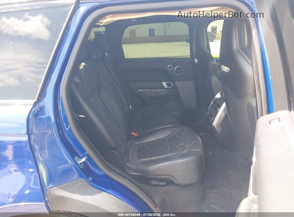 SALWZ2RE5MA798045 2021 LAND ROVER RANGE ROVER SPORT Blue VIN կոդի պիտակի տեսք