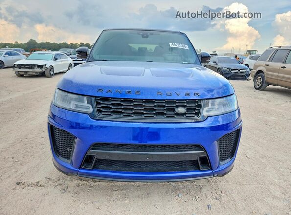 SALWZ2RE9LA898664 2020 LAND ROVER RANGE Blue Vista frontal