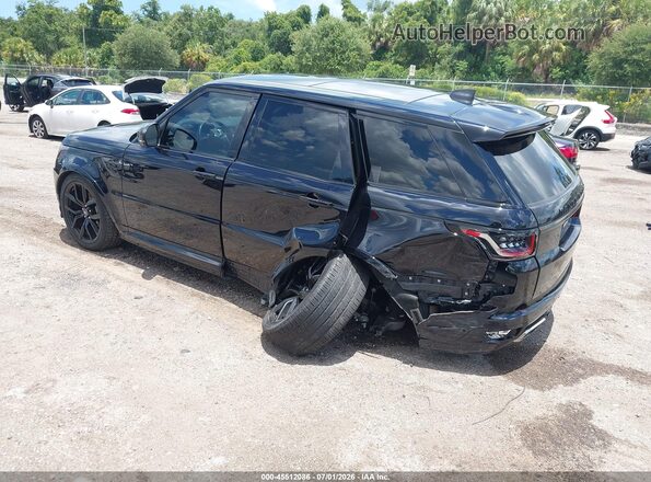 SALWZ2REXNA799676 2022 LAND ROVER RANGE ROVER SPORT Black Rear left