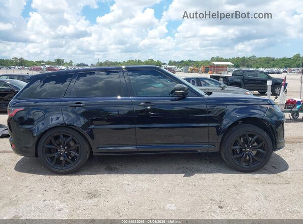 SALWZ2REXNA799676 2022 LAND ROVER RANGE ROVER SPORT Black Rear interior view