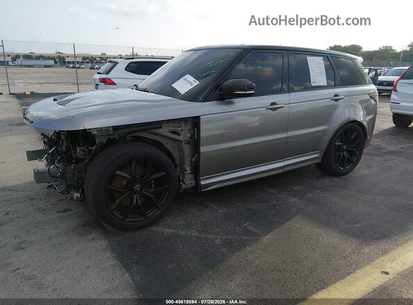 SALWZ2SE5KA818673 2019 LAND ROVER RANGE ROVER SPORT Gray Front left
