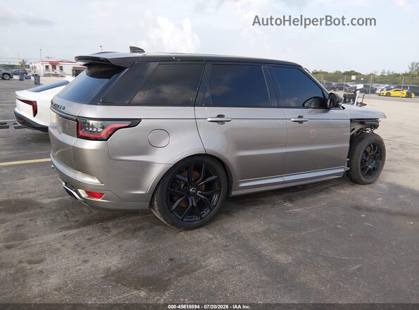SALWZ2SE5KA818673 2019 LAND ROVER RANGE ROVER SPORT Gray Rear right