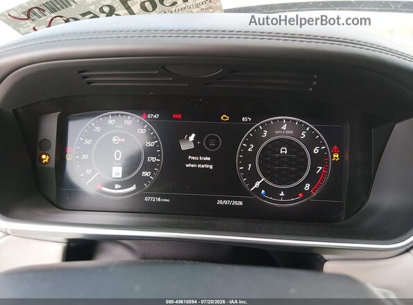SALWZ2SE5KA818673 2019 LAND ROVER RANGE ROVER SPORT Gray Rear seats view