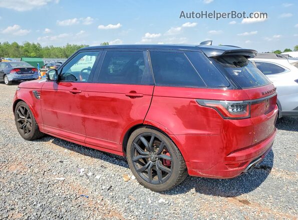SALWZ2SE5KA832928 2019 LAND ROVER RANGE Red Задня ліва чверть