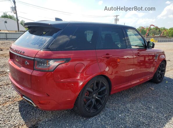 SALWZ2SE5KA832928 2019 LAND ROVER RANGE Red Задня права чверть