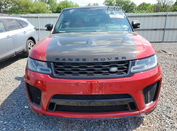 SALWZ2SE5KA832928 2019 LAND ROVER RANGE Red Вид спереду