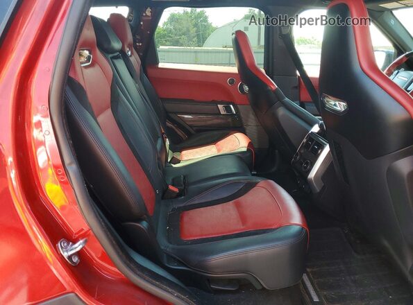 SALWZ2SE5KA832928 2019 LAND ROVER RANGE Red Вид задньої частини салону