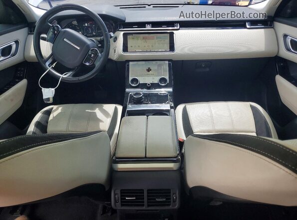 SALYB2EN7KA231643 2019 LAND ROVER RANGE White Widok deski rozdzielczej