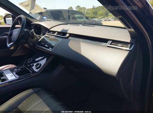 SALYB2EX1LA249252 2020 LAND ROVER RANGE ROVER VELAR Black Front interior view