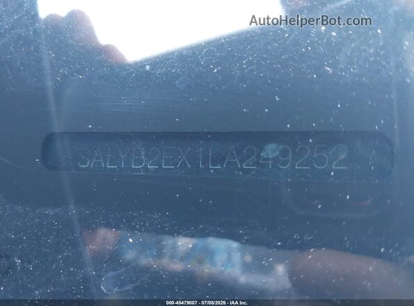 SALYB2EX1LA249252 2020 LAND ROVER RANGE ROVER VELAR Black 