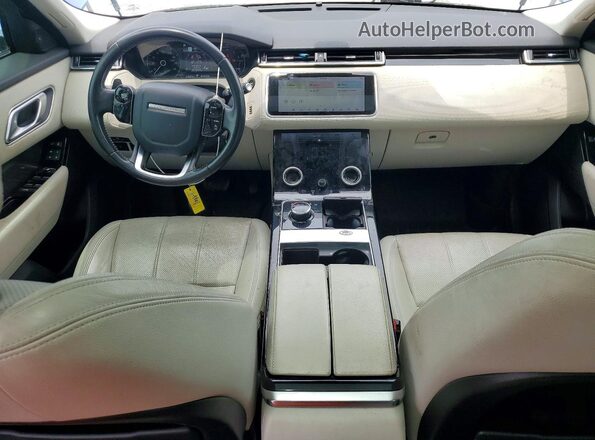 SALYB2EX6KA215452 2019 LAND ROVER RANGE Blue Dashboard view