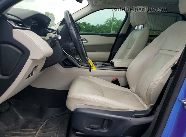 SALYB2EX6KA215452 2019 LAND ROVER RANGE Blue Front interior view