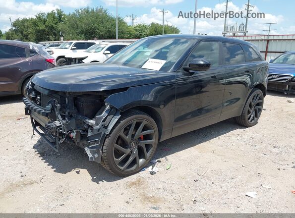 SALYB2EX8LA241696 2020 LAND ROVER RANGE ROVER VELAR Black წინა მარცხენა ხედი სამი მეოთხედიდან