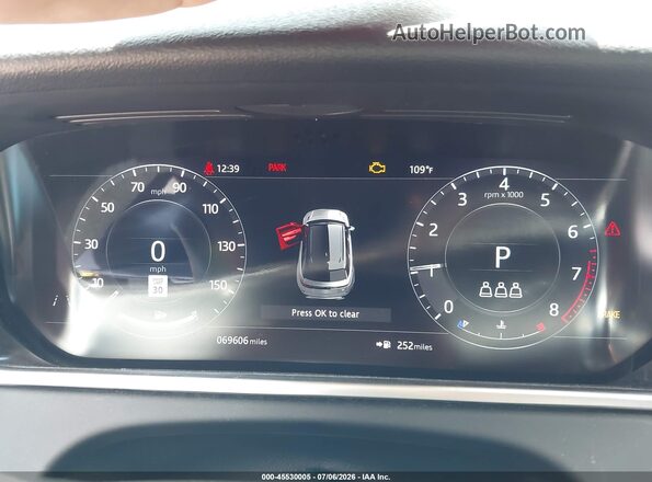 SALYB2EX8LA241696 2020 LAND ROVER RANGE ROVER VELAR Black უკანა სავარძლების ხედი
