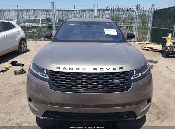 SALYB2EXXKA218774 2019 LAND ROVER RANGE ROVER VELAR Gray Widok z przodu