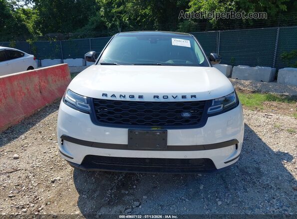 SALYB2EXXLA250805 2020 LAND ROVER RANGE ROVER VELAR White Vista del cuadro de instrumentos