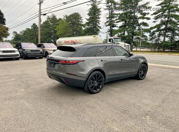 SALYB2FV4KA224759 2019 LAND ROVER RANGE Gray Przód prawy