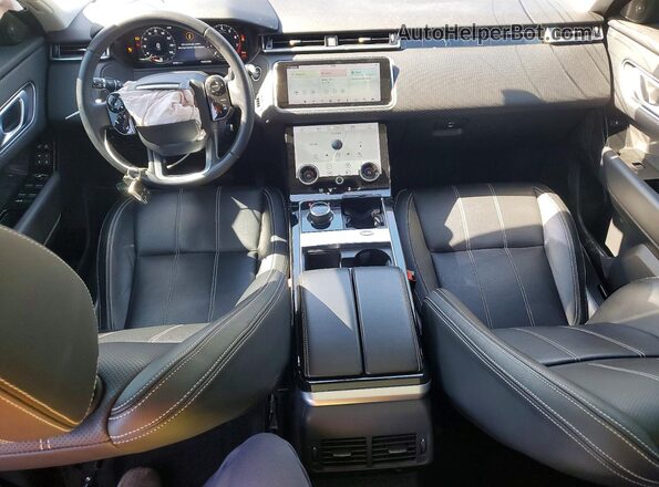 SALYB2FV4KA227242 2019 LAND ROVER RANGE Black Widok deski rozdzielczej