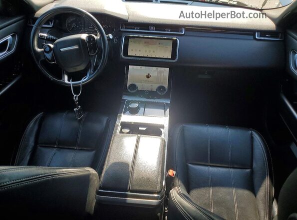 SALYB2RN2JA710108 2018 LAND ROVER RANGE White Widok deski rozdzielczej