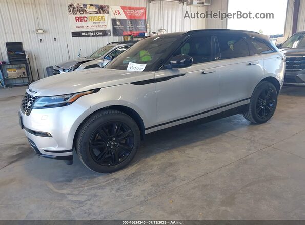 SALYB2RN9JA768006 2018 LAND ROVER RANGE ROVER VELAR Gray Przód lewy