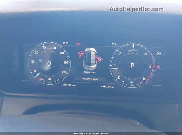 SALYB2RN9JA768006 2018 LAND ROVER RANGE ROVER VELAR Gray Widok tylnych siedzeń