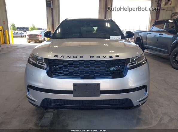 SALYB2RN9JA768006 2018 LAND ROVER RANGE ROVER VELAR Gray Widok zestawu wskaźników