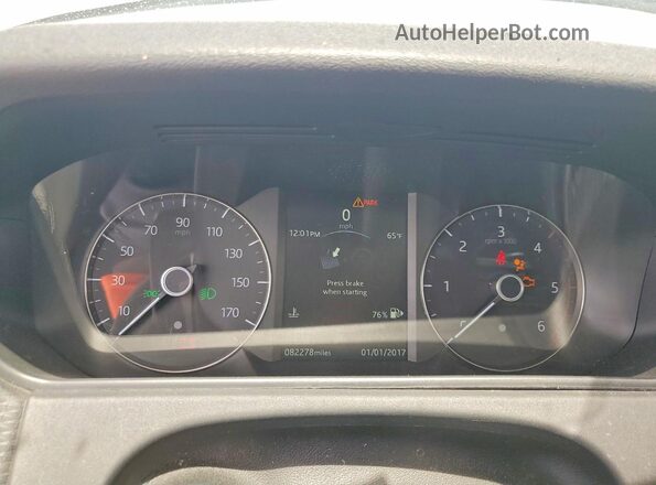 SALYB2RNXJA733149 2018 LAND ROVER RANGE White Սարքավորումների վահանակի տեսք