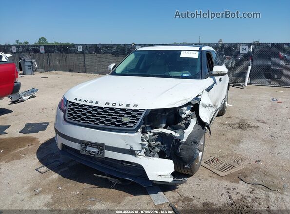 SALYB2RV2JA711985 2018 LAND ROVER RANGE ROVER VELAR Белый Передняя левая четверть