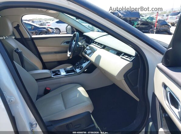 SALYB2RV2JA711985 2018 LAND ROVER RANGE ROVER VELAR Белый Вид салона спереди