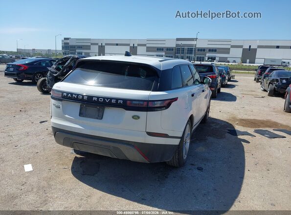 SALYB2RV2JA711985 2018 LAND ROVER RANGE ROVER VELAR Белый Задняя правая четверть