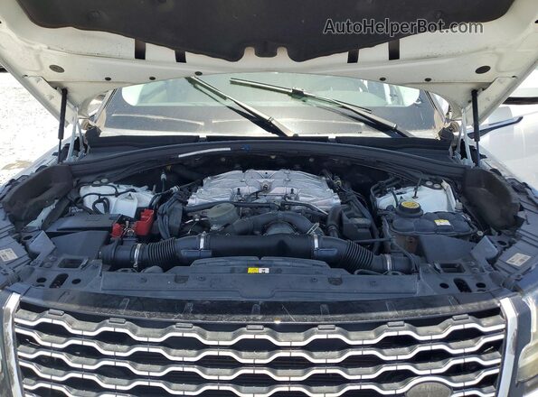 SALYB2RV3JA768485 2018 LAND ROVER RANGE White Engine compartment view
