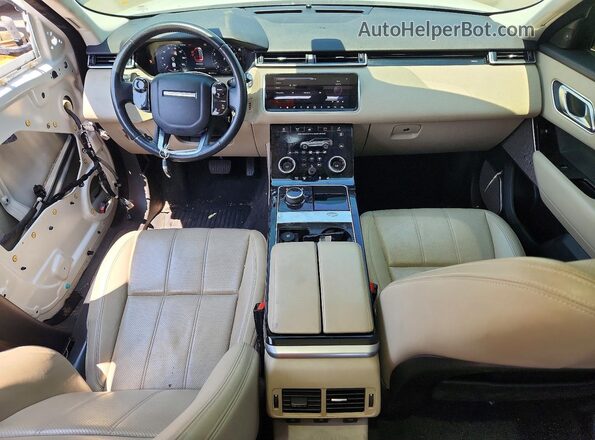 SALYB2RX5JA760471 2018 LAND ROVER RANGE White Вид панелі приладів