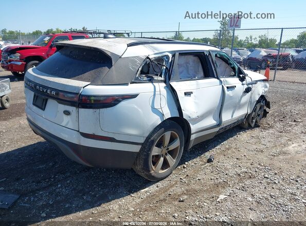 SALYB2RX7JA736155 2018 LAND ROVER RANGE ROVER VELAR Белый Задняя правая четверть