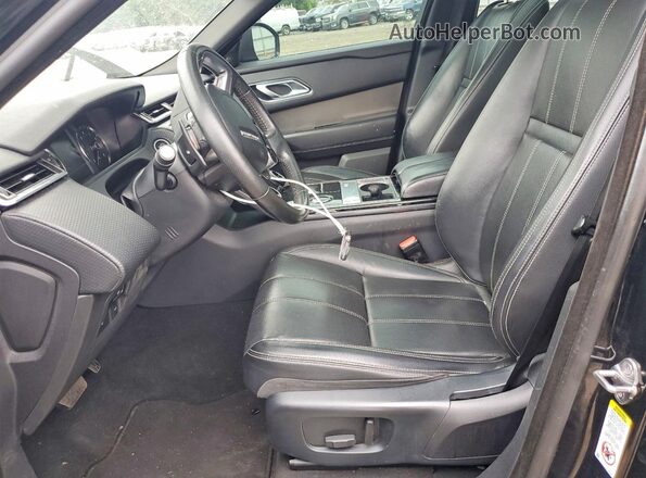 SALYB2RX7JA743610 2018 LAND ROVER RANGE Black Вид салону спереду