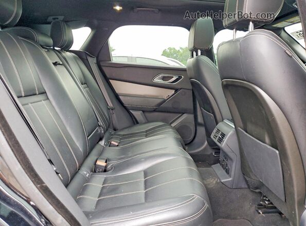 SALYB2RX7JA743610 2018 LAND ROVER RANGE Black Вид задньої частини салону
