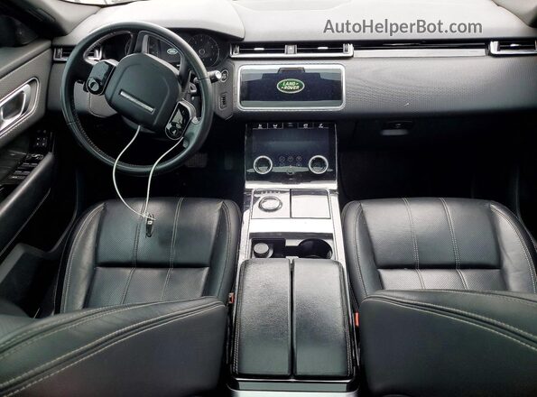 SALYB2RX7JA743610 2018 LAND ROVER RANGE Black Вид панелі приладів