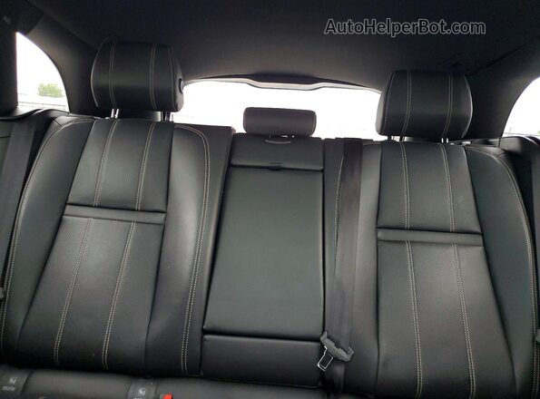SALYB2RX7JA743610 2018 LAND ROVER RANGE Black Вид задніх сидінь