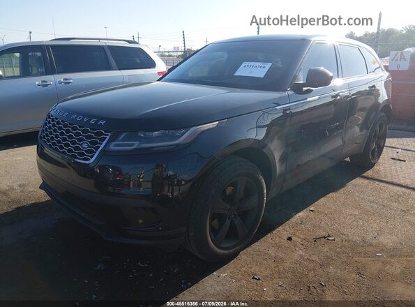 SALYB2RX8JA709112 2018 LAND ROVER RANGE ROVER VELAR Black წინა მარცხენა ხედი სამი მეოთხედიდან