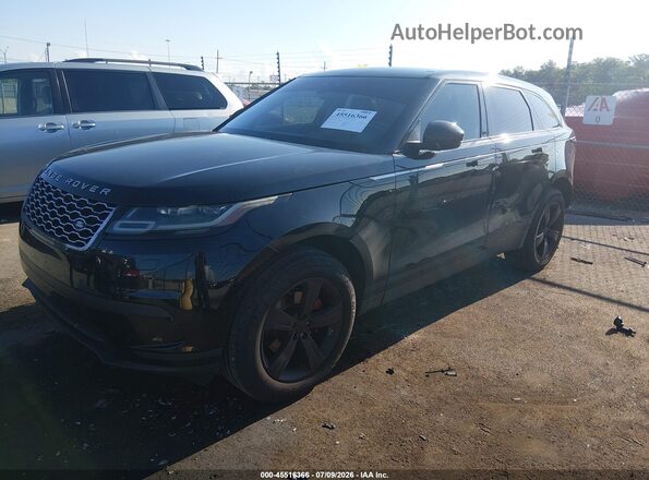 SALYB2RX8JA709112 2018 LAND ROVER RANGE ROVER VELAR Black წინა ხედი