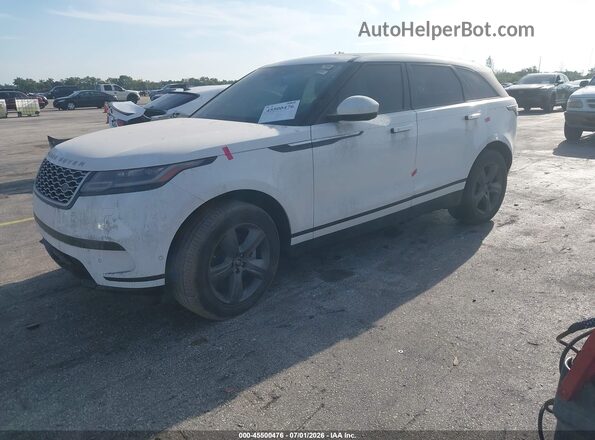 SALYJ2EX0MA306433 2021 LAND ROVER RANGE ROVER VELAR Белый Передняя левая четверть