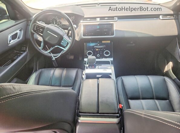 SALYJ2EX3MA323663 2021 LAND ROVER RANGE Blue Вид панелі приладів