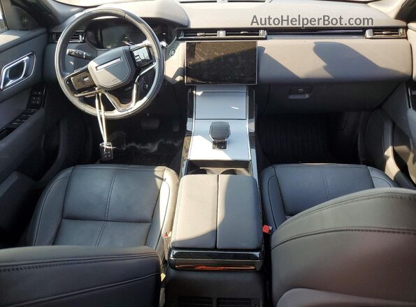 SALYJ2EXXSA399040 2025 LAND ROVER RANGE Черный Вид панели приборов